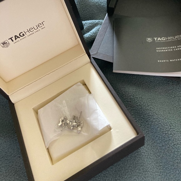 Tag Heuer Ladies link watch with diamonds. main image 8
